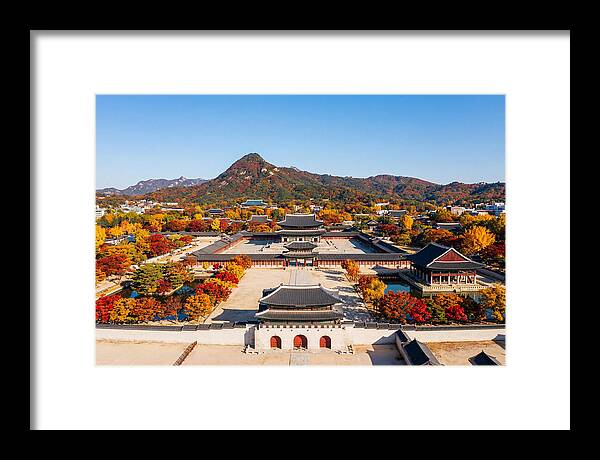 Gyeongbokgung Palace In Fall Colors