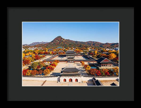 Gyeongbokgung Palace In Fall Colors