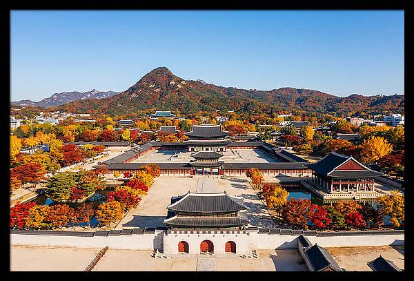 Gyeongbokgung Palace In Fall Colors
