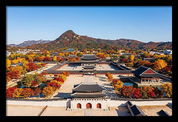 Gyeongbokgung Palace In Fall Colors