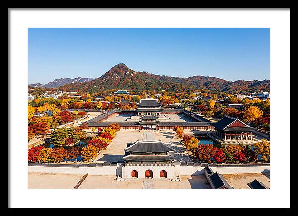Gyeongbokgung Palace In Fall Colors