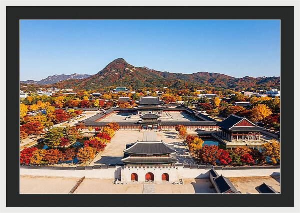Gyeongbokgung Palace In Fall Colors