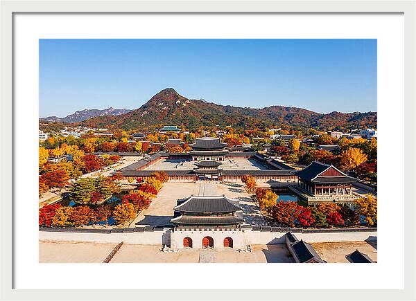 Gyeongbokgung Palace In Fall Colors