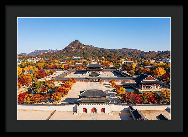 Gyeongbokgung Palace In Fall Colors