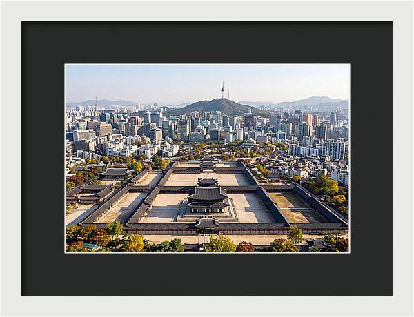 Gyeongbokgung Palace Overlooking Seoul