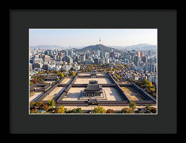 Gyeongbokgung Palace Overlooking Seoul