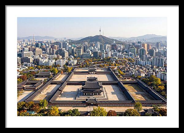 Gyeongbokgung Palace Overlooking Seoul