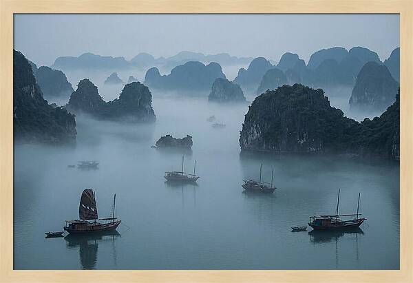 Ha Long Bay Serenity At Sunrise