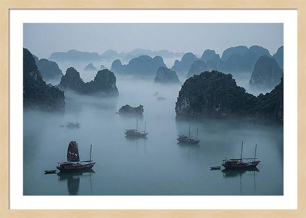 Ha Long Bay Serenity At Sunrise