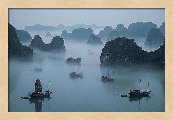 Ha Long Bay Serenity At Sunrise