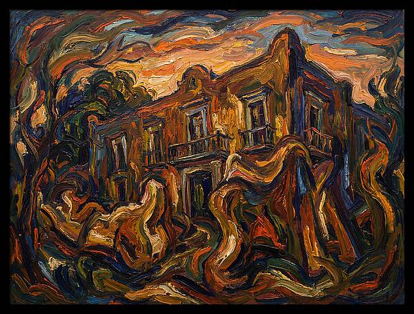 Hacienda Landscape Expressionism
