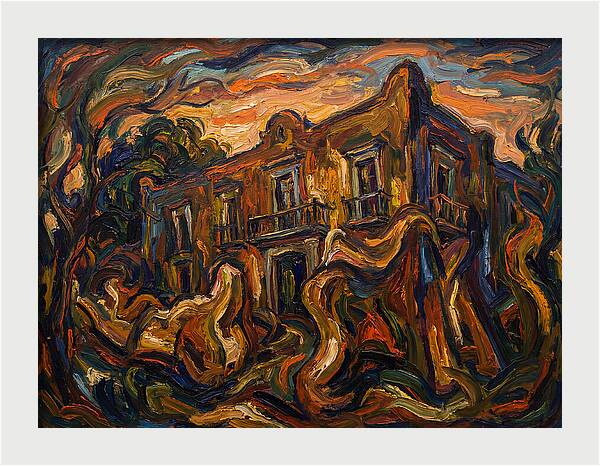 Hacienda Landscape Expressionism
