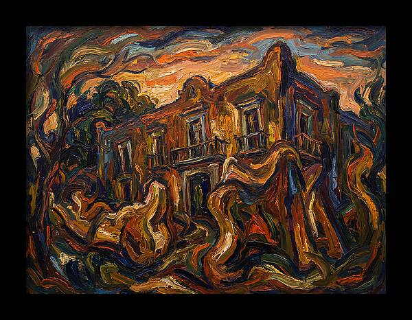 Hacienda Landscape Expressionism