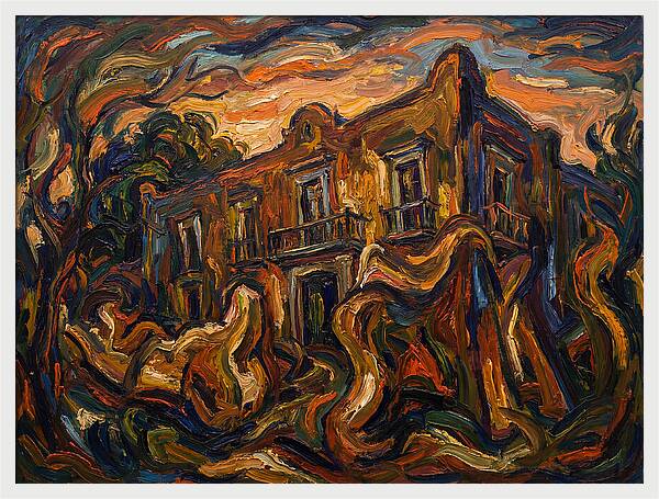 Hacienda Landscape Expressionism