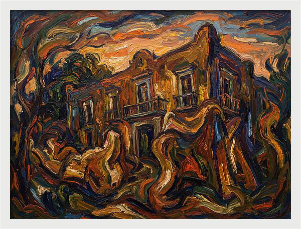 Hacienda Landscape Expressionism