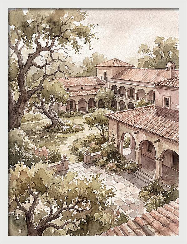 Hacienda Landscape Serenity