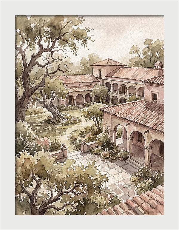 Hacienda Landscape Serenity