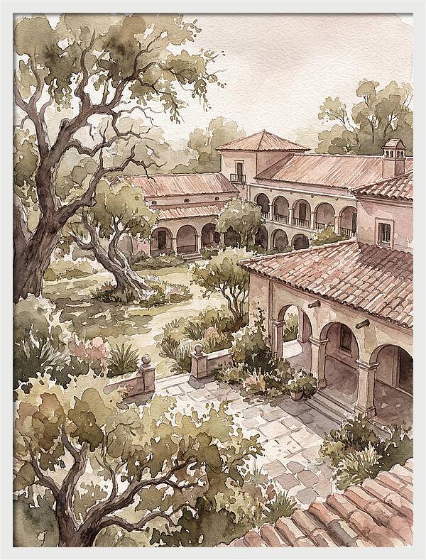 Hacienda Landscape Serenity
