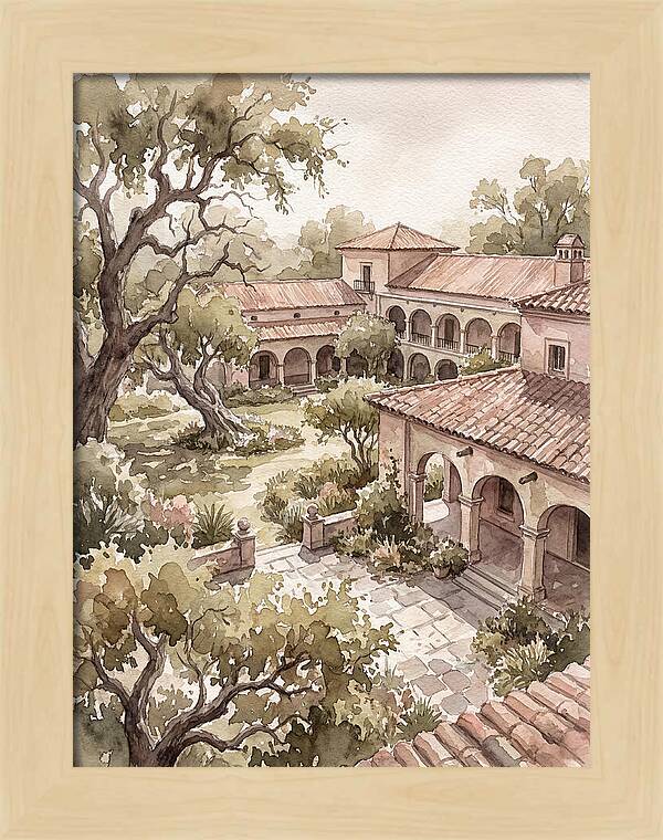 Hacienda Landscape Serenity
