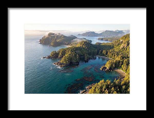 Haida Gwaii Coastline From Above