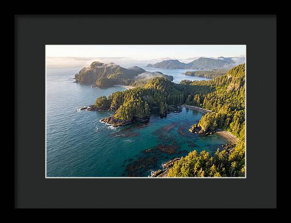 Haida Gwaii Coastline From Above