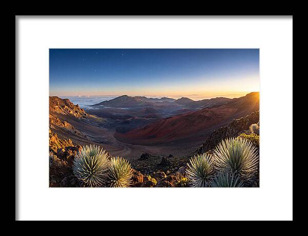 Haleakala Crater At Dawn
