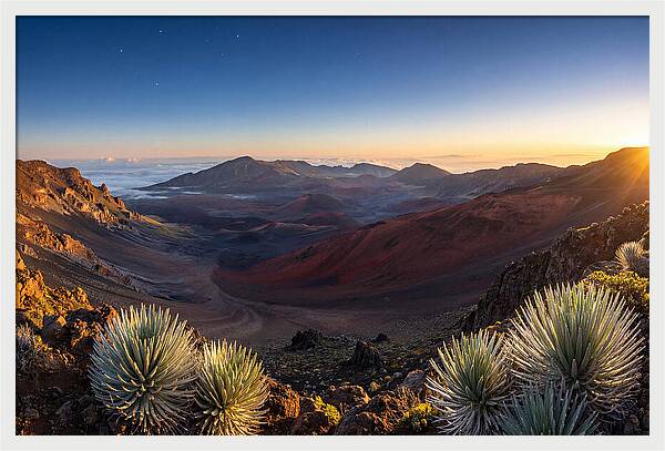 Haleakala Crater At Dawn