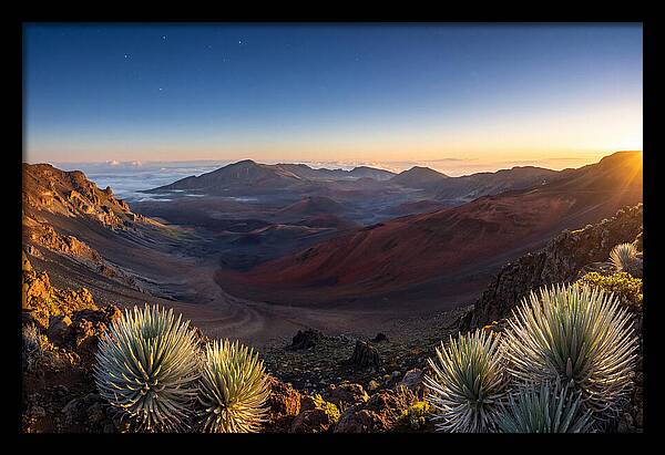 Haleakala Crater At Dawn