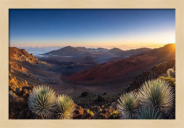 Haleakala Crater At Dawn