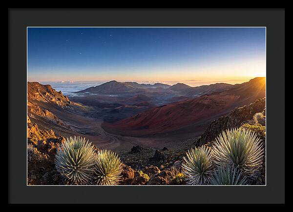 Haleakala Crater At Dawn