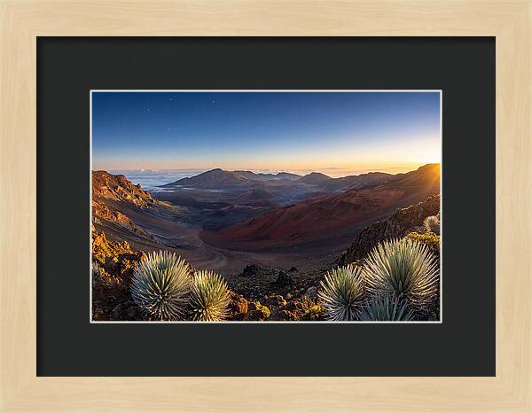 Haleakala Crater At Dawn