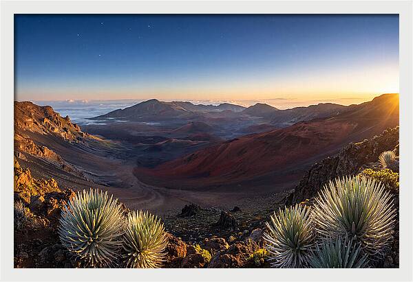Haleakala Crater At Dawn