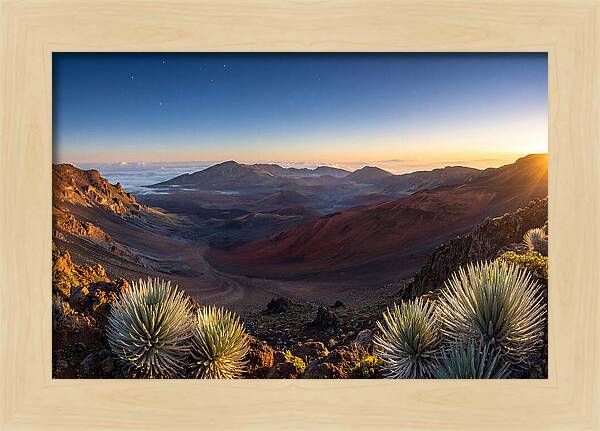 Haleakala Crater At Dawn