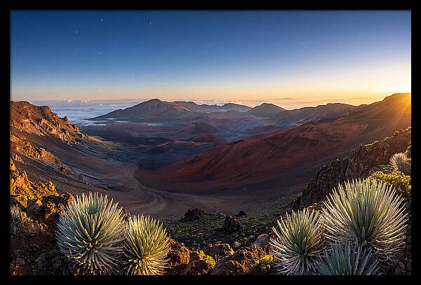 Haleakala Crater At Dawn