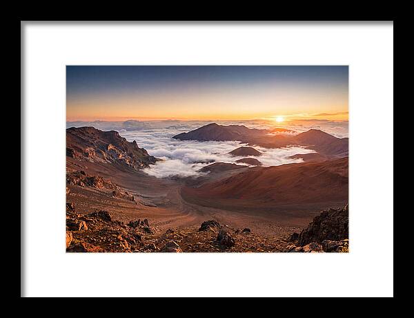 Haleakala Dawn Above The Crater
