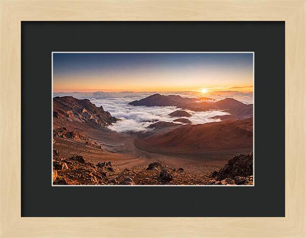 Haleakala Dawn Above The Crater