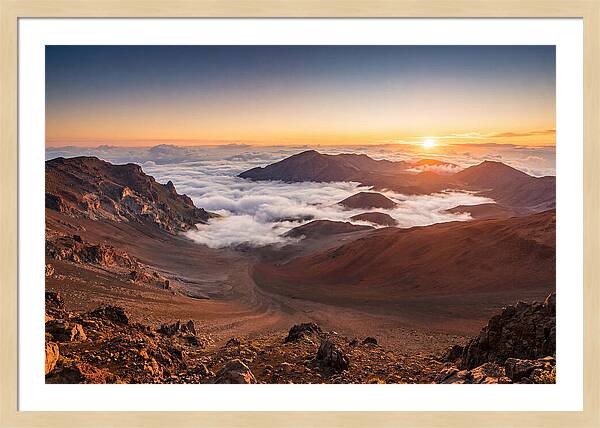 Haleakala Dawn Above The Crater