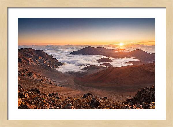 Haleakala Dawn Above The Crater