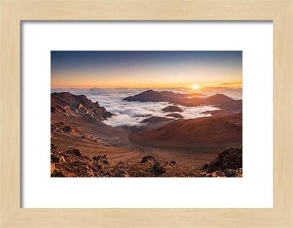 Haleakala Dawn Above The Crater