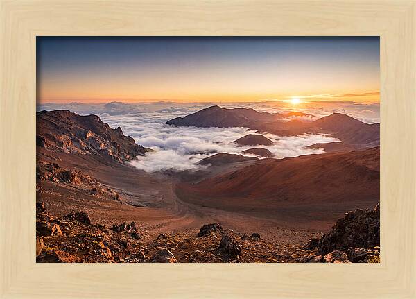 Haleakala Dawn Above The Crater