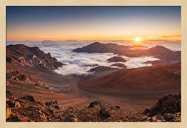 Haleakala Dawn Above The Crater