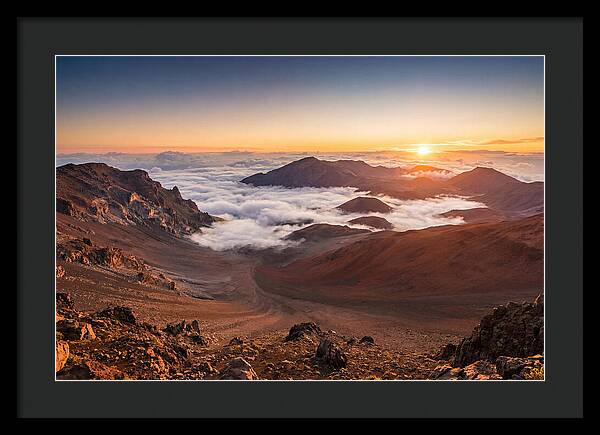 Haleakala Dawn Above The Crater