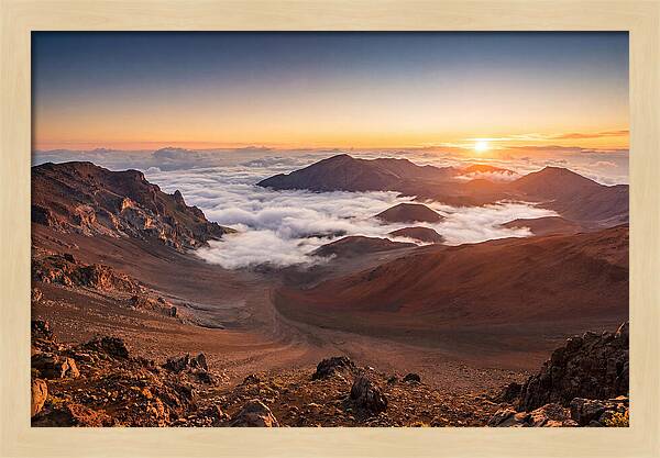 Haleakala Dawn Above The Crater