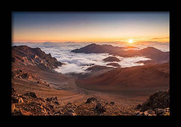 Haleakala Dawn Above The Crater