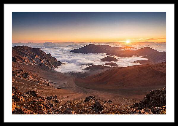 Haleakala Dawn Above The Crater