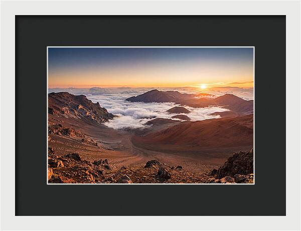 Haleakala Dawn Above The Crater