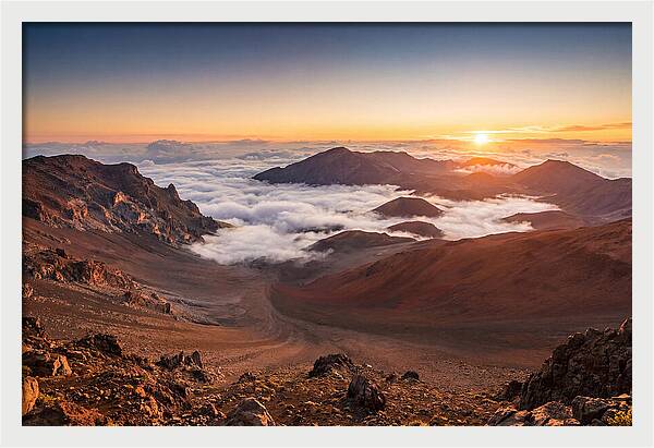 Haleakala Dawn Above The Crater