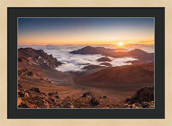 Haleakala Dawn Above The Crater