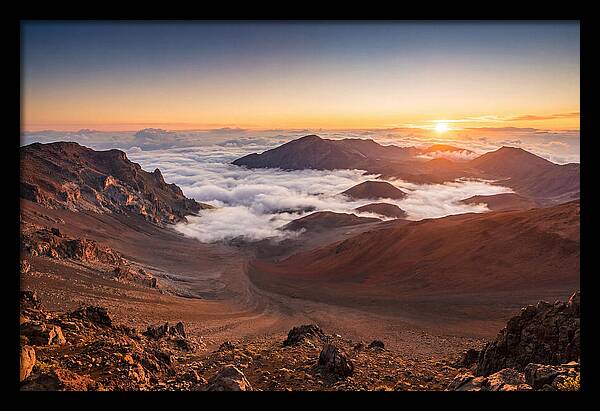 Haleakala Dawn Above The Crater