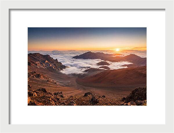 Haleakala Dawn Above The Crater